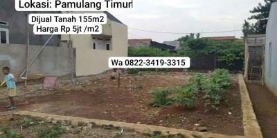 Tanah siap bangun Pamulang Timur Tangerang Selatan 