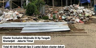 Cluster exclusive minimalis Kramatjati Jakarta Timur dekat tol 
