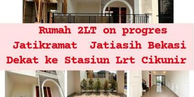 Rumah 2lantai Jatikramat Jatiasih Bekasi dekat Lrt Cikunir