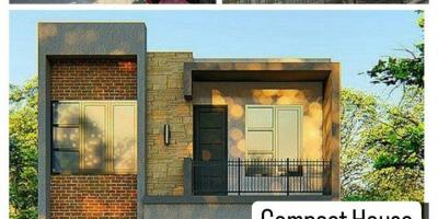 Rumah desain compact house di Condet Jakarta Timur 