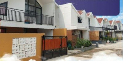 Rumah mezzanine semi dua lantai Cipayung Depok