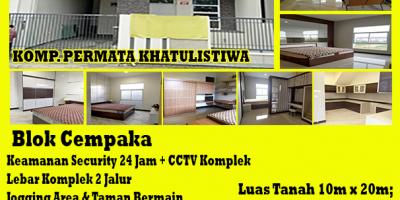 Rumah Permata Khatulistiwa, Blok Cempaka, Pontianak, Kalimantan Barat