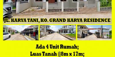 Rumah Grand Karya Residence, Pontianak, Kalimantan Barat
