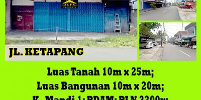 Ruko Jl. Ketapang, Pontianak, Kalimantan Barat