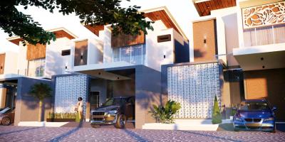 Rumah Baru Siap Bangun Design Modern di Adena First Cluster Kota Padang