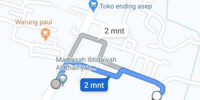 Sawah 2000 m²  Rp 100 ribu/m² belakang  Madrasah Badamusalam Jl Sawah Luhur SERANG 08128138238 