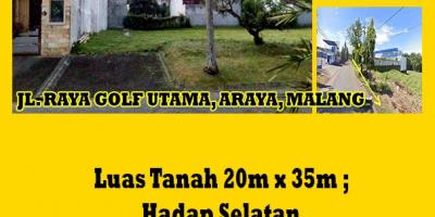 Tanah Raya Golf Utama, Araya, Malang