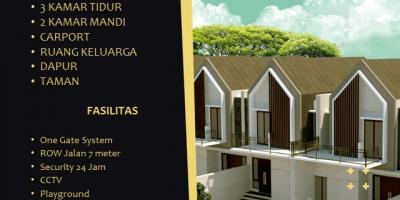Rumah Mewah 2 Lantai 3 Kamar Tidur 600jutaan di Kaliurang Yogyakarta Dekat UGM Aranya Park