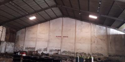 Dijual Gudang dan lahan Raya Margomulyo