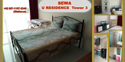 Disewakan Apartemen U-Residence Tower 3 Lippo Karawaci, Tangerang