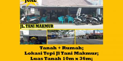 Tanah Jalan Tani Makmur Kota Pontianak Dijual