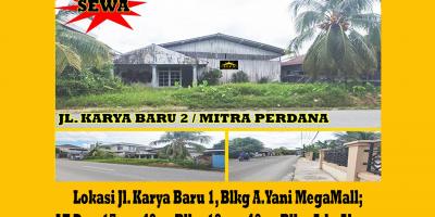 Tanah Mitra Perdana Kota Pontianak Disewakan