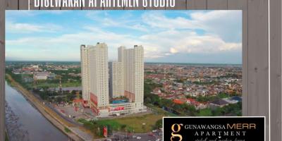 DiSewakan Apartemen Studio Kosongan di Gunawangsa MERR, Surabaya