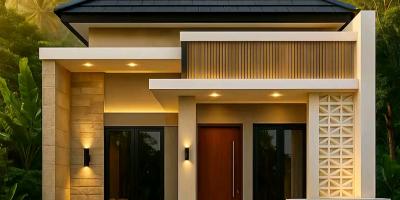 PROMO FREE ALL BIAYA RUMAH MODERN 1 LANTAI Wonorejo Selatan Rungkut Surabaya Timur