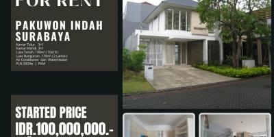 SEWA Rumah 2 Lantai 3 Kamar Pakuwon Indah, Surabaya SEWA Rumah 2 Lantai 3 Kamar Pakuwon Indah, Surabaya