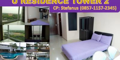 Dijual Apartemen U-Residence Tower 2 Lippo Karawaci, Tangerang