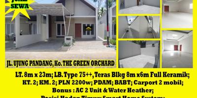 Rumah The Green Orchard Kota Pontianak Disewakan