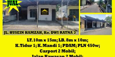 Rumah Dwi Ratna 3 Kota Pontianak Dijual