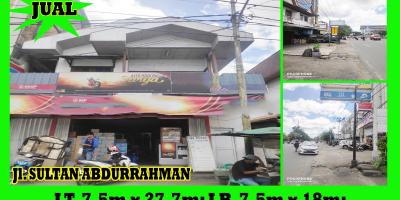 Dijual Ruko Jalan Sultan Abdurrahman Kota Pontianak