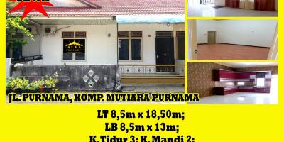Rumah Mutiara Purnama Kota Pontianak Disewakan