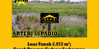 Tanah Dijual Arteri Supadio Kota Pontianak