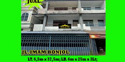 Dijual Ruko Jalan Imam Bonjol Kota Pontianak