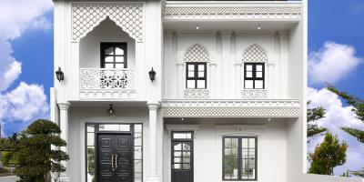 Rumah Mewah dengan Desain Maroko Di Kota Pekanbaru