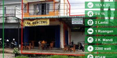Dijual Ruko di Jalan Danau Sentarum, Pontianak Dijual Ruko di Jalan Danau Sentarum, Pontianak