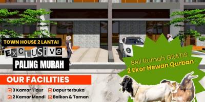 Rumah Dijual Pinggir Jalan 2 LT Hemat Sampai 100 Jtaan area Pamulang