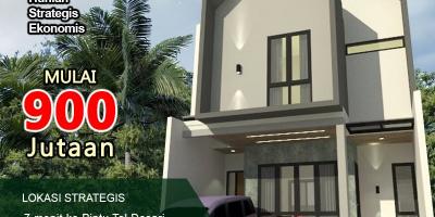 Rumah Scandinavian di Perumahan Sawangan Depok dekat Tol Rumah Scandinavian di Perumahan Sawangan Depok dekat Tol