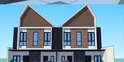 Rumah skandinavian murah di Lubang Buaya Jakarta Timur