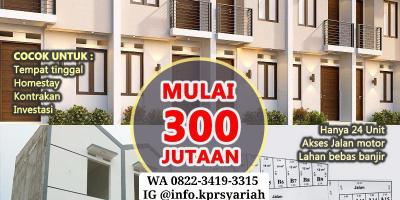 Rumah 2lantai type studio Condet Kramatjati Jakarta Timur Rumah 2lantai type studio Condet Kramatjati Jakarta Timur