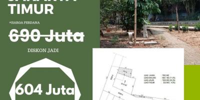 Tanah kavling Cililitan Kramatjati Jakarta Timur 