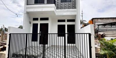Rumah baru 2lantai Pekayon Pasar Rebo Jakarta Timur 