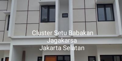 Rumah inden Cluster Jagakarsa Jakarta Selatan dekat Setu Babakan