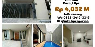 Rumah baru 3LT bonus minipool Cipinang Jakarta Timur 