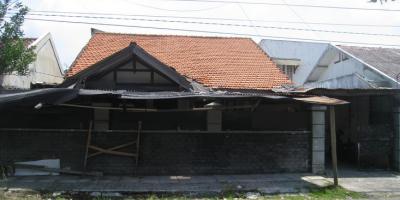 RUMAH DIJUAL @ Penjaringan Sari Rungkut Surabaya -  Hitung Tanah, Cocok untuk Workshop