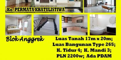 Rumah Permata Khatulistiwa, Blok Anggrek, Pontianak, Kalimantan Barat Rumah Permata Khatulistiwa, Blok Anggrek, Pontianak, Kalimantan Barat